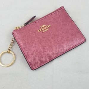 COACH MINNY SKINNY with Key chain NWT